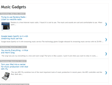 Tablet Screenshot of music-gadgets.com